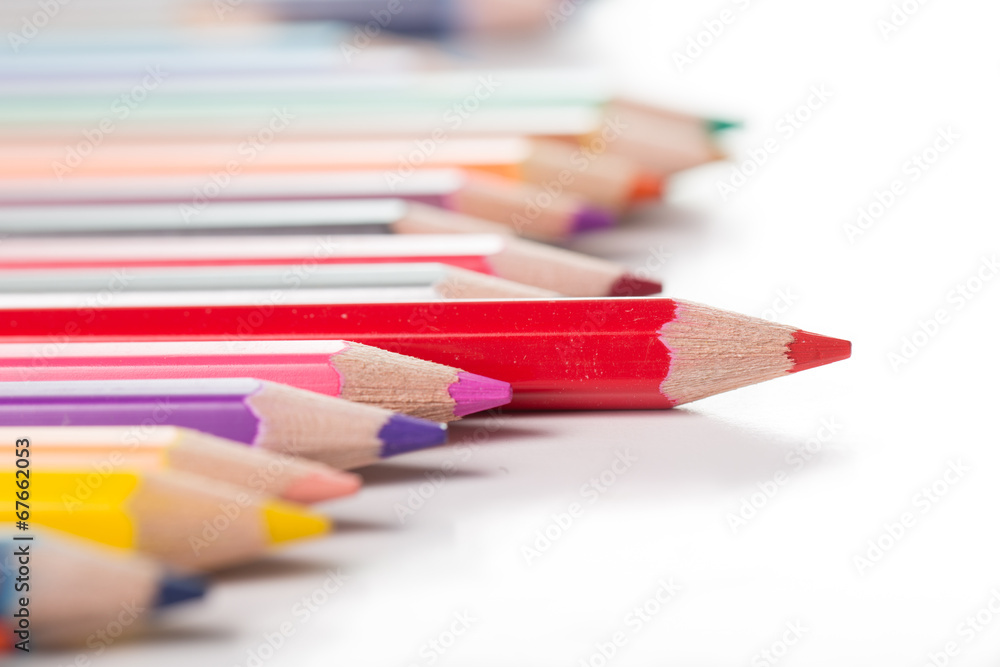Close up Color pencil Close up Color pencil
