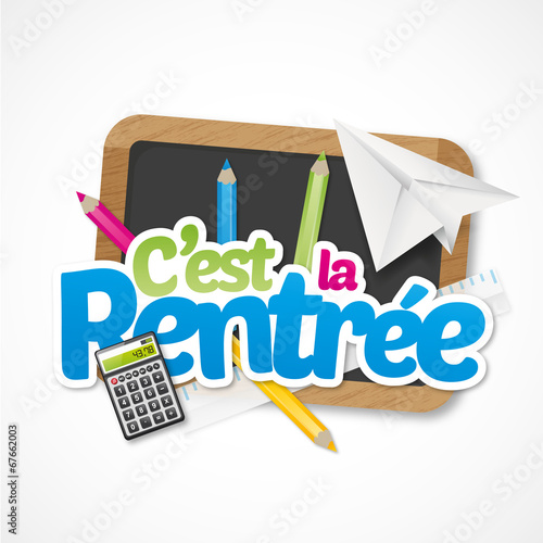 c'est la rentrée