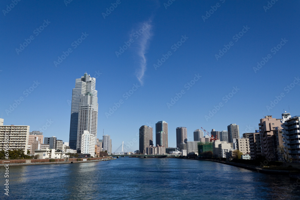 Obraz premium 月島