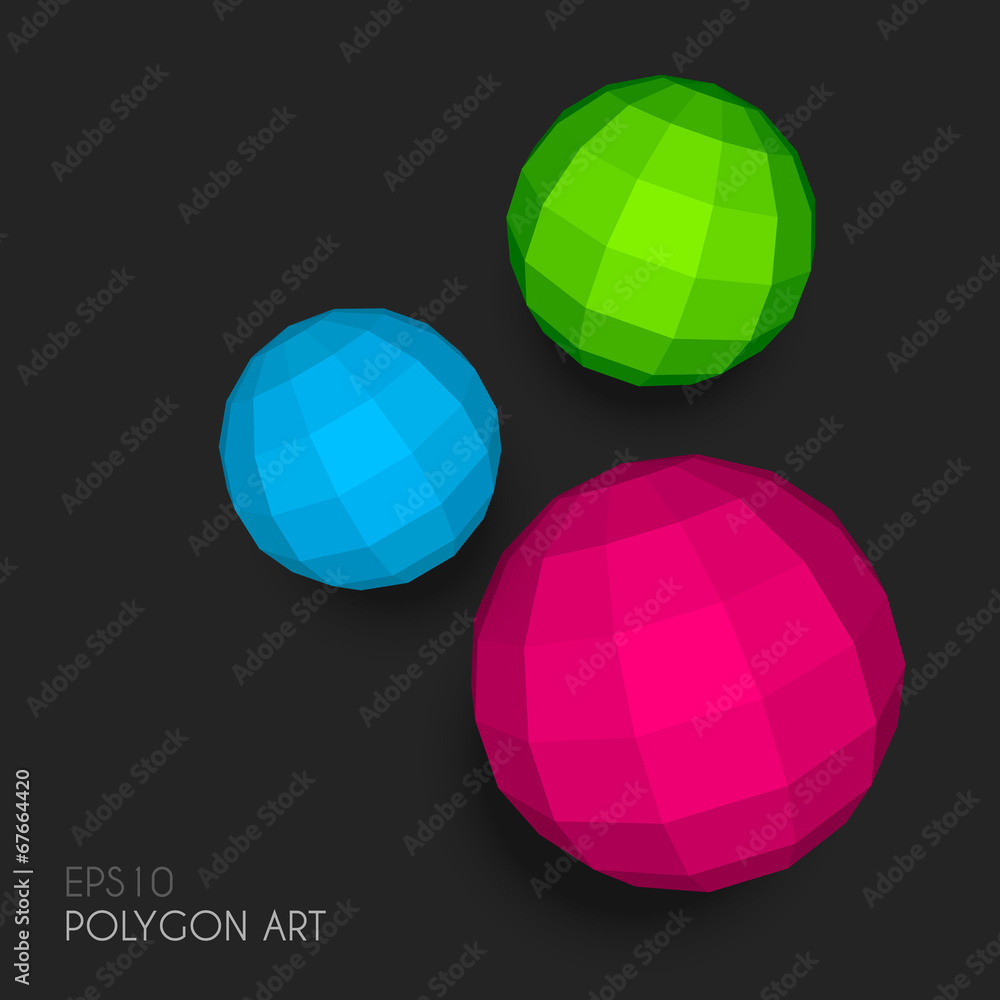 Polygon spheres