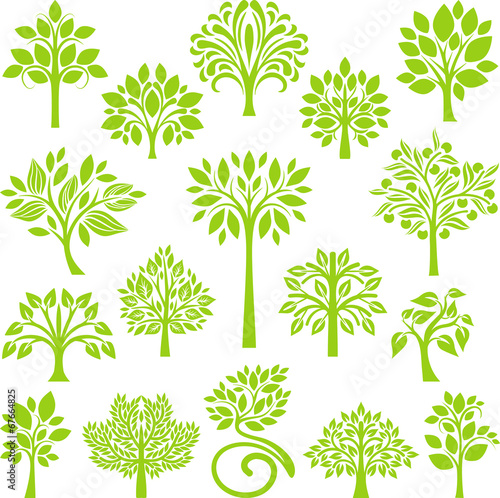 Green Tree set II