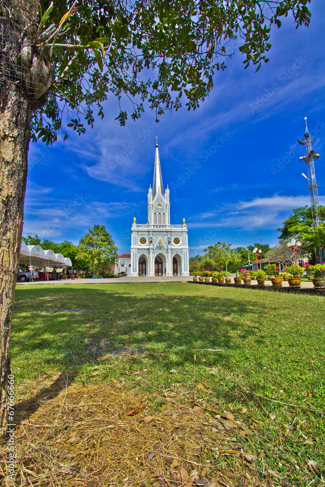 Naklejka premium Church of Christ