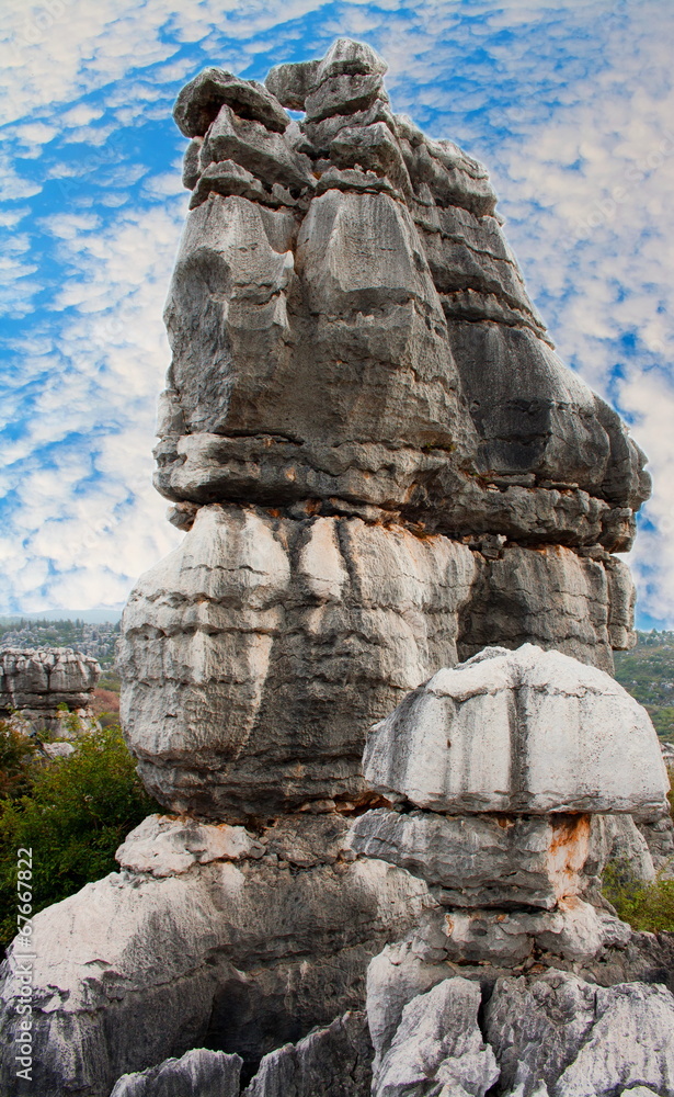 Shi Lin stone forest national park. Kunming. China. Shi Lin stone forest national park. Kunming. China.