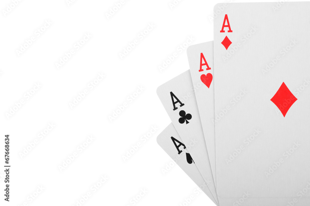 Obraz premium playing cards