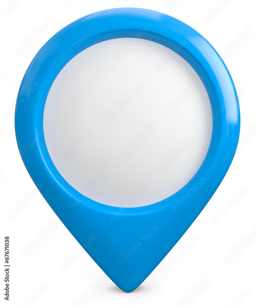 blauer Pointer Marker blauer Pointer Marker