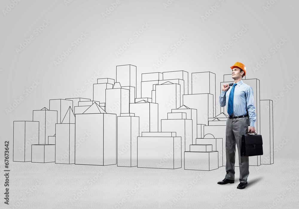 Man architect Man architect