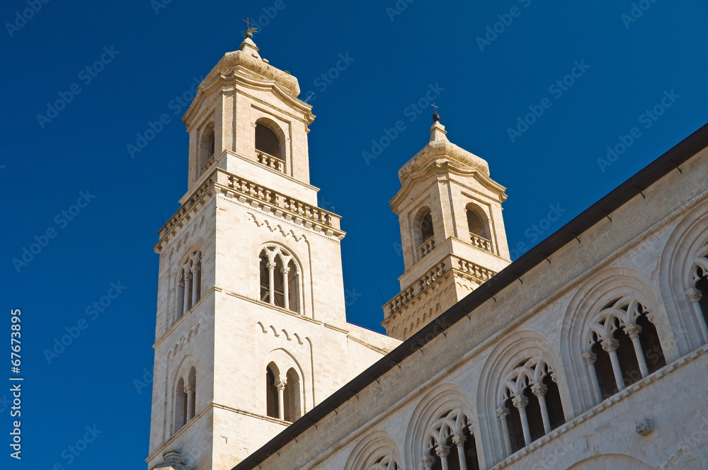 Duomo Cathedral of Altamura. Puglia. Italy.