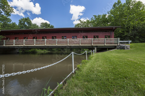 Land Of The Lakes Covered Bridge photo