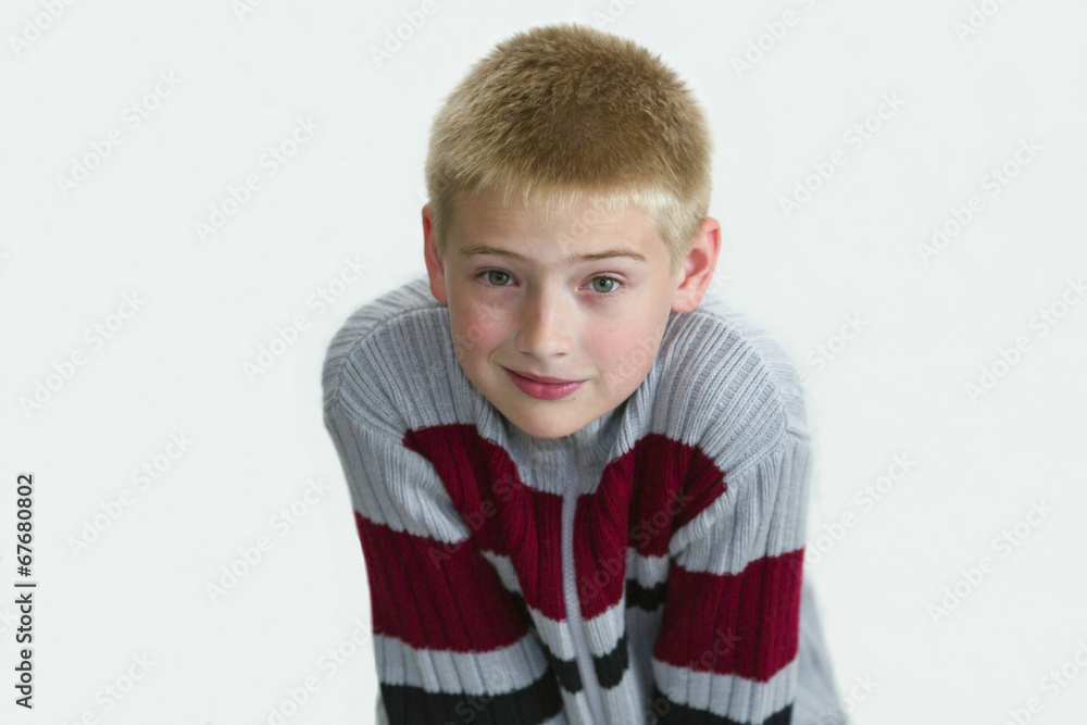 Portrait of a handsome boy Portrait of a handsome boy