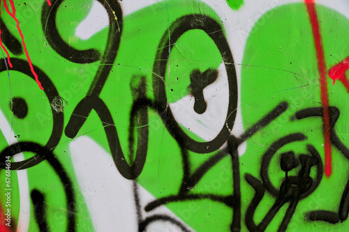 Graffiti wall, colorful background