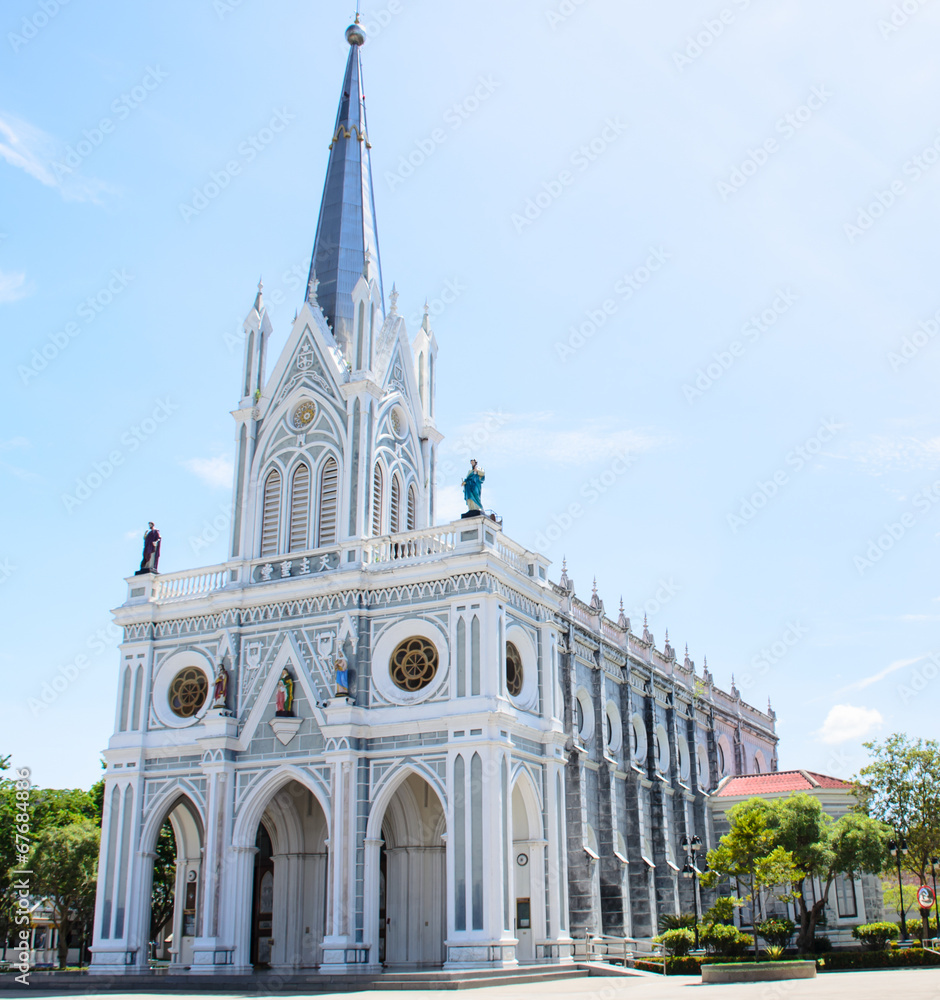Obraz premium church side