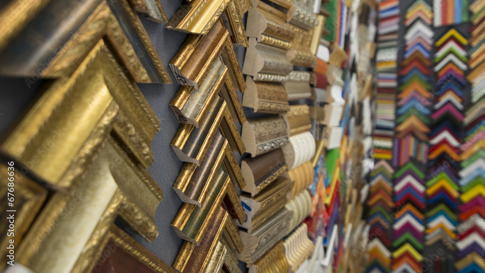 Fototapeta premium cornici dal corniciaio