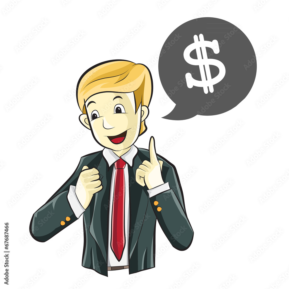 business man talking about finance business man talking about finance