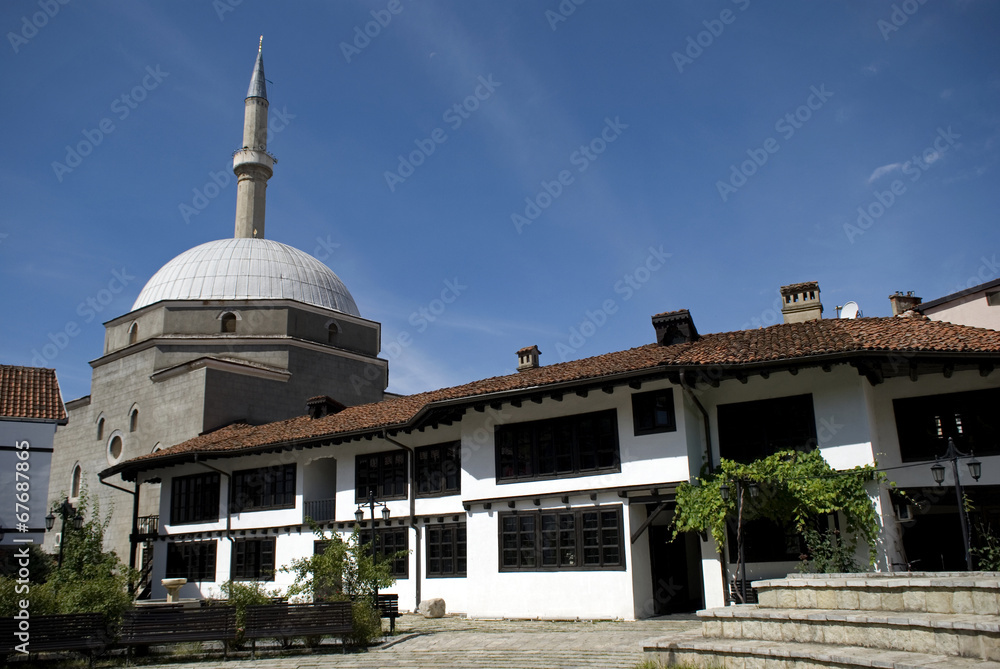 Obraz premium Bajrakli Mosque, Prizren, Kosovo