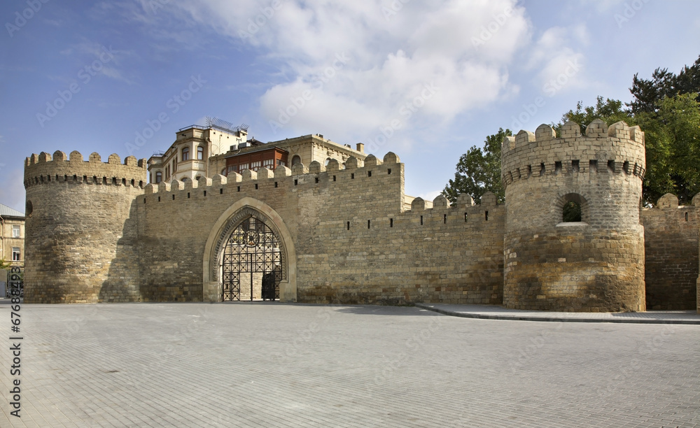 Obraz premium Icheri Sheher in Baku. Azerbaijan