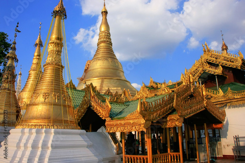 Shwedagon Pagoda  Yangon  Myanmar