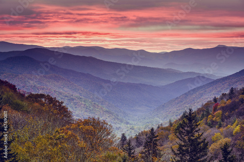 Smoky Mountains National Park in Tennessee, USA
