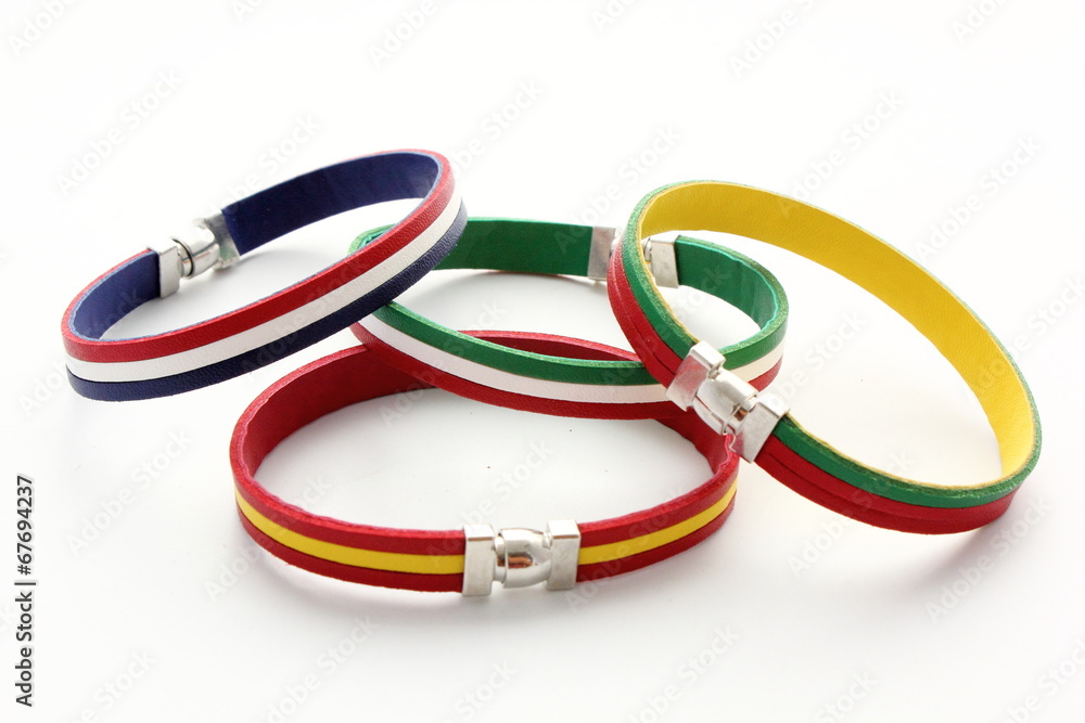 Naklejka premium 4 bracelets