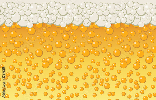 Beer bubbles background