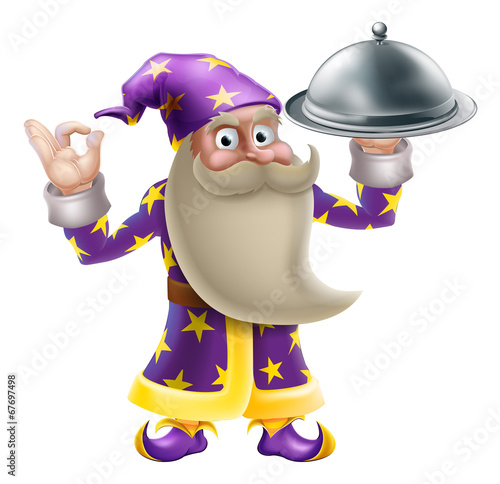 Wizard chef or cook