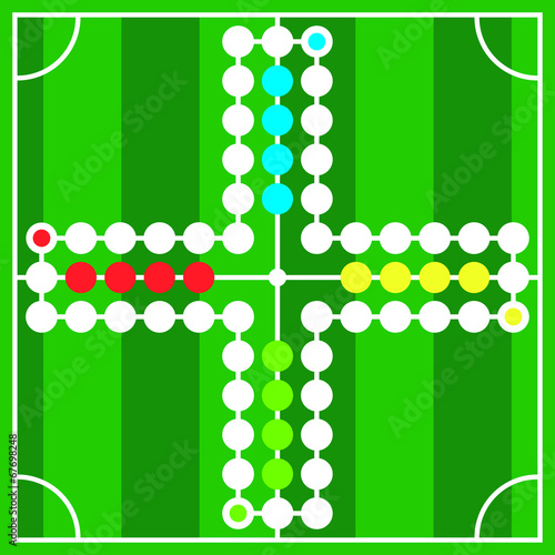 mensch ärger dich nicht - fußball