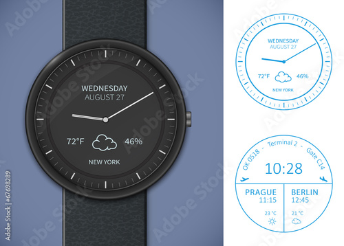 Smartwatch app template