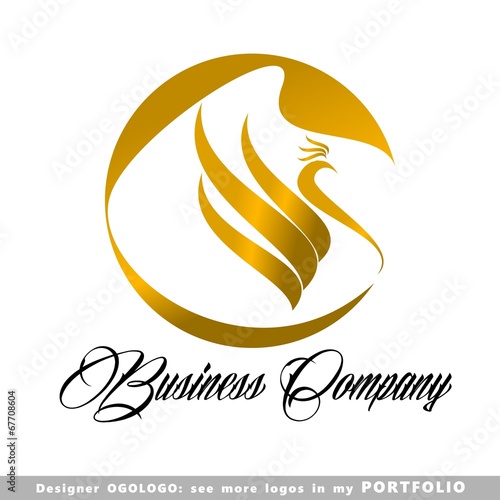 logo, animals, birds, illustrations, swan, vector, jeweller