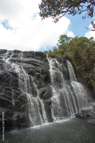 Wasserfall  Horton Plains National Park  Sri Lanka