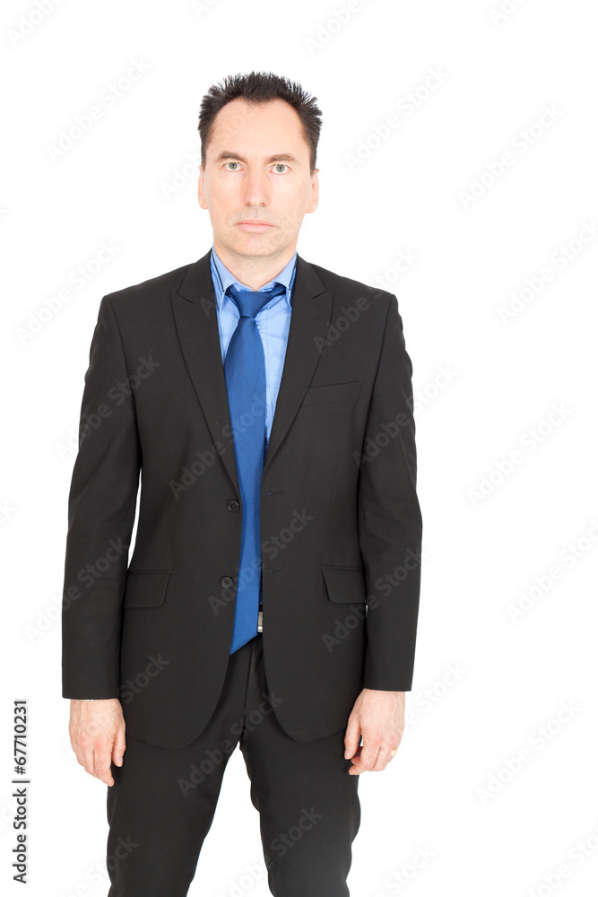 Handsome businessman doing different expressions in different sets of clothes: confusion Handsome businessman doing different expressions in different sets of clothes: confusion