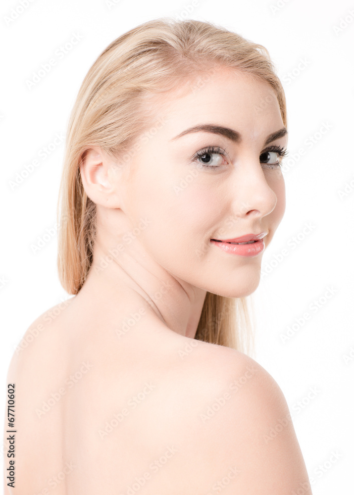 beautiful woman with perfect skin and face beautiful woman with perfect skin and face