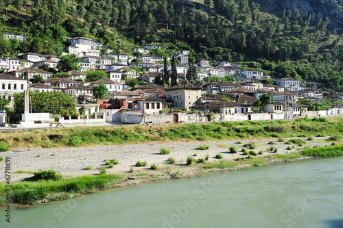 The old houses of Berat on Albania