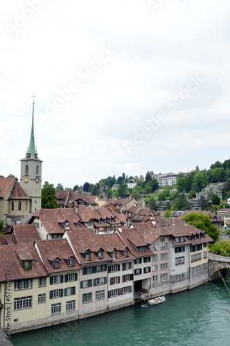 Rhine river in Berne