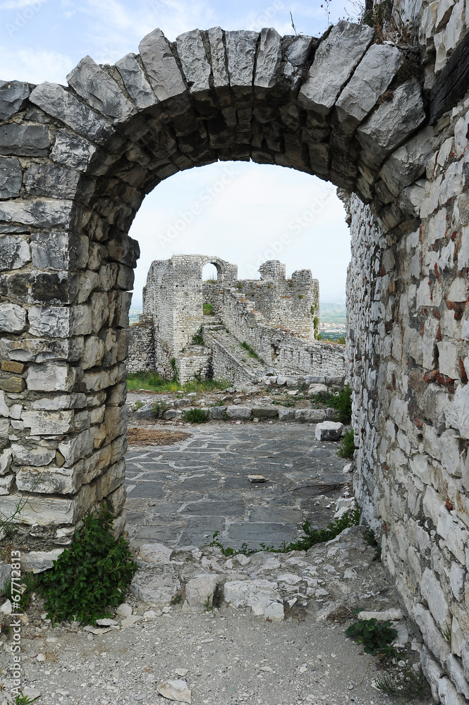The citadel and fortress of Kala at Berat