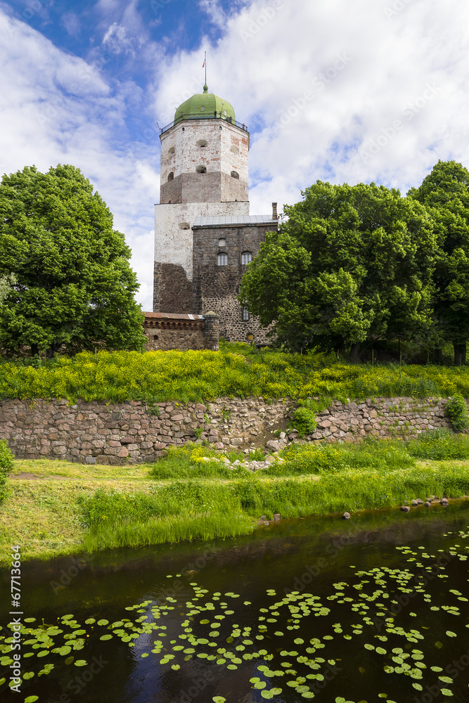 castle in Vyborg, Russia