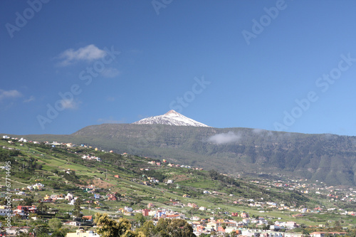 Tenerife, Le Teide vu de la Orotava