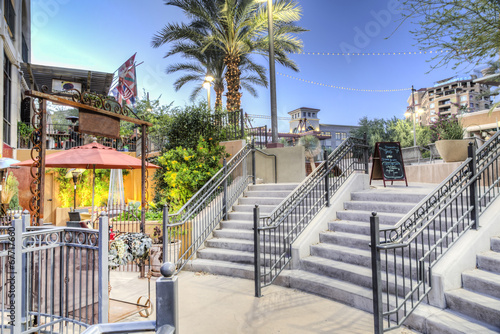 Downtown Scottsdale Arizona in the Waterfront District photo