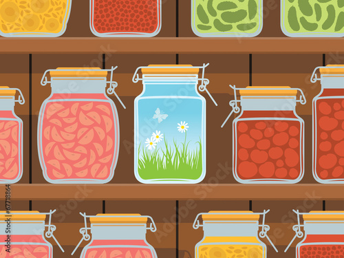 Summer in the jar