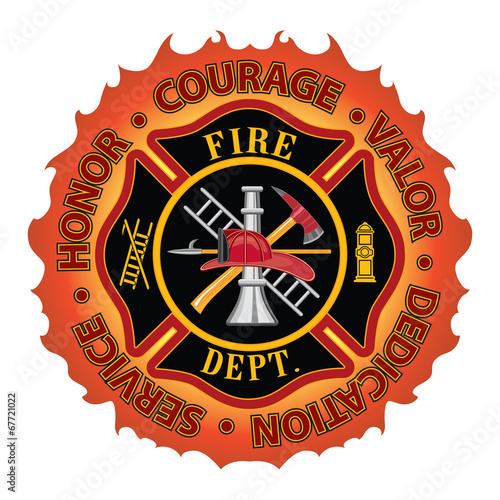 Firefighter Honor Courage Valor