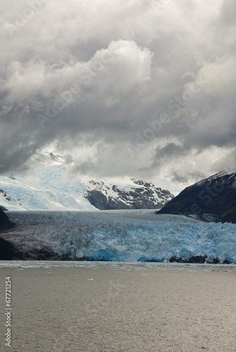 Chile - Amalia Glacier Dramatic Landscape - Skua Glacier