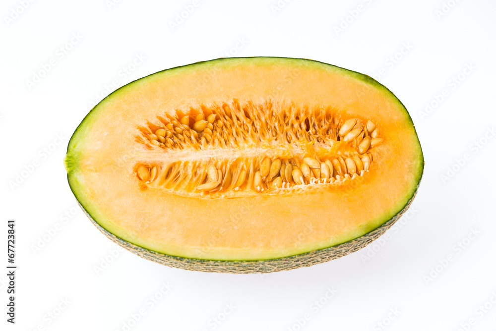 Melon isolated on white Melon isolated on white