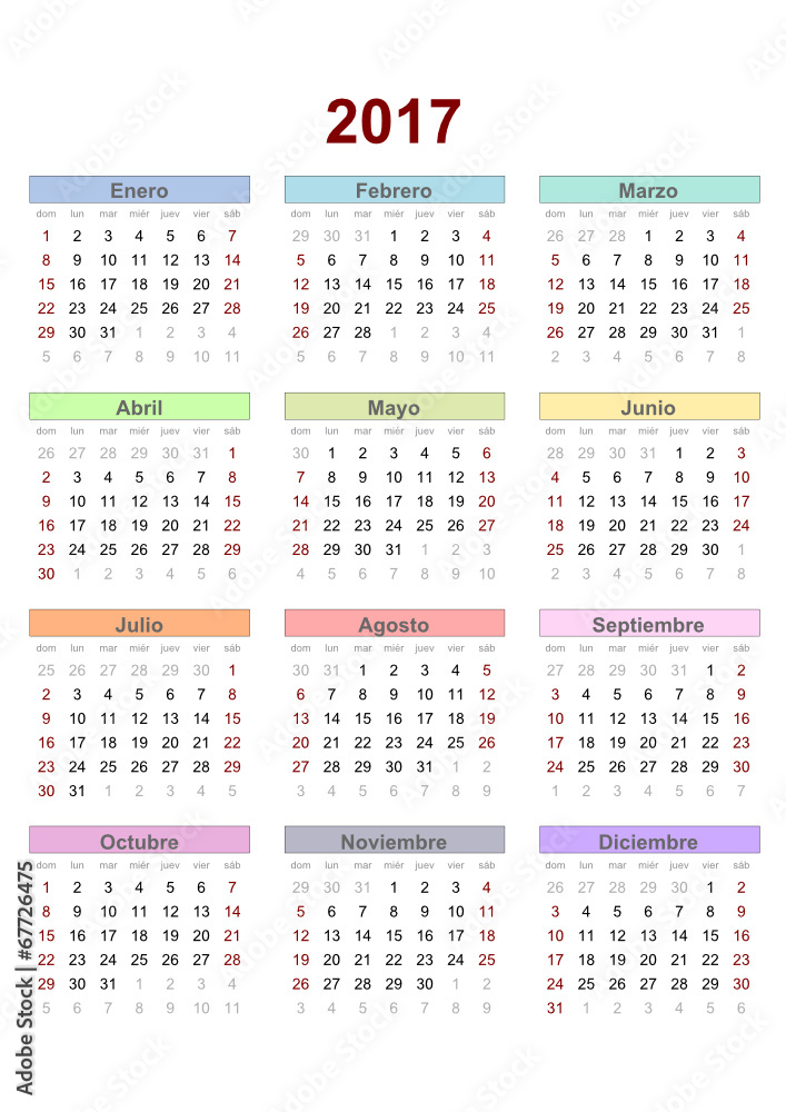 calendar 2017 calendar 2017