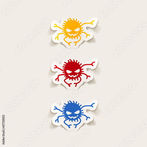 realistic design element: spider