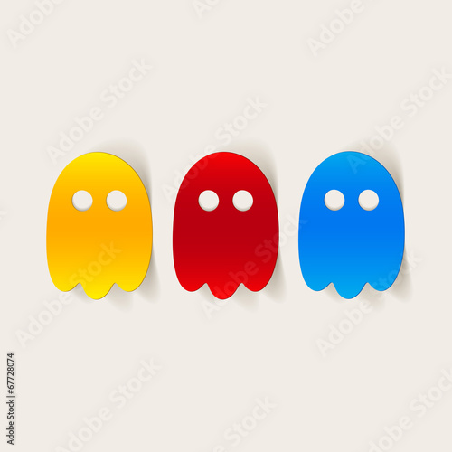 realistic design element: ghost