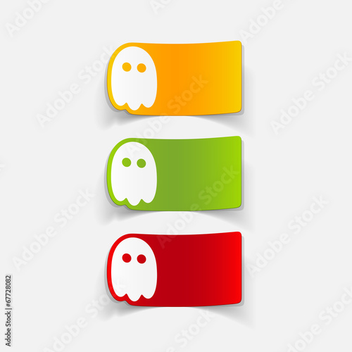 realistic design element: ghost