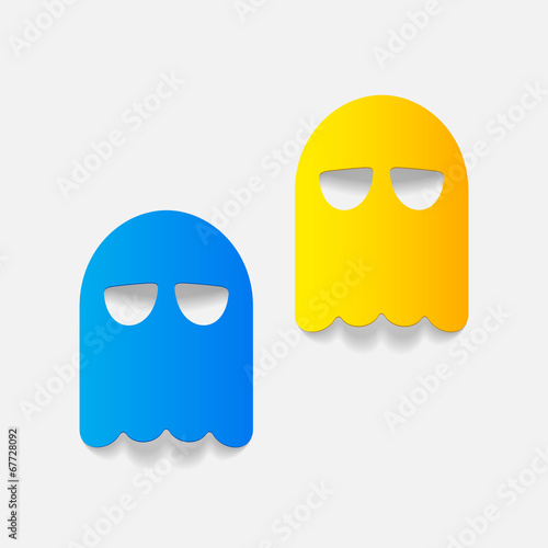 realistic design element: ghost