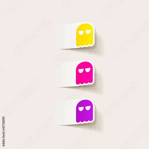 realistic design element: ghost