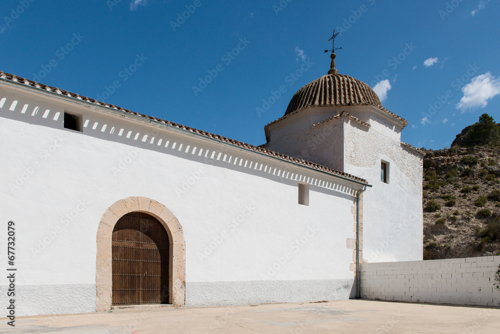 Ermita De San Lorenzo. Alcalá Del Júcar (Albacete). España