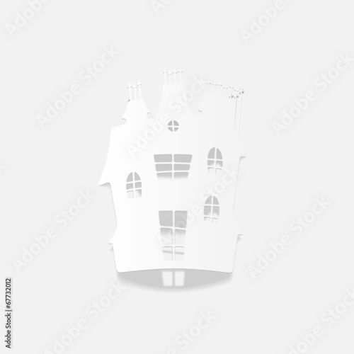 realistic design element: house