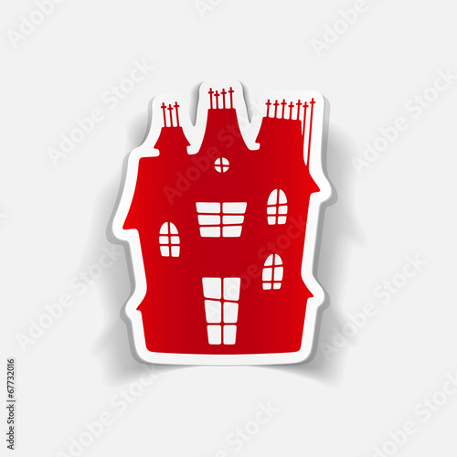 realistic design element: house