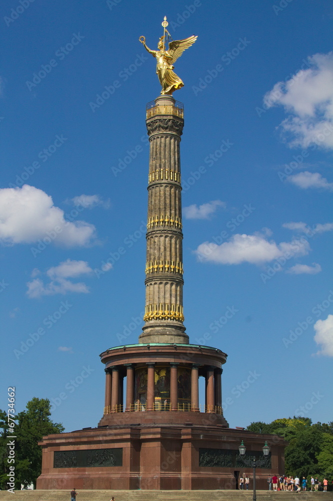 Siegessäule, großer Stern - Berlin